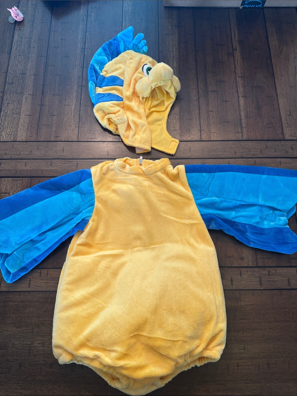 Disney Little Mermaid Flounder Fish Halloween Costume